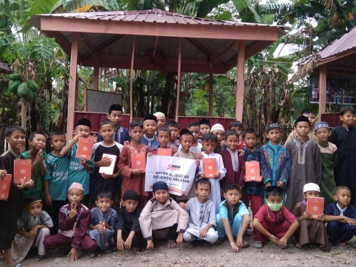 Siaga Peduli Mengirimkan Al Quran untuk Santri Rumah Qur'an Al Barokah, TPQ Nurut Taqwa dan TKA TPA Nurul Janah
